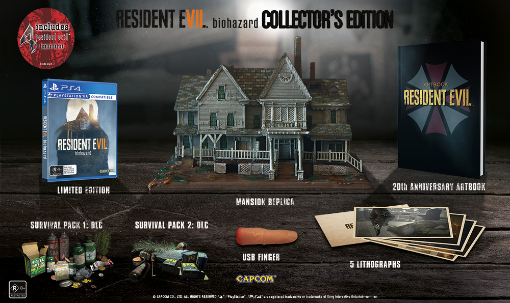 Resident Evil VII Biohazard Collectors Edition Resident Evil VII ...
