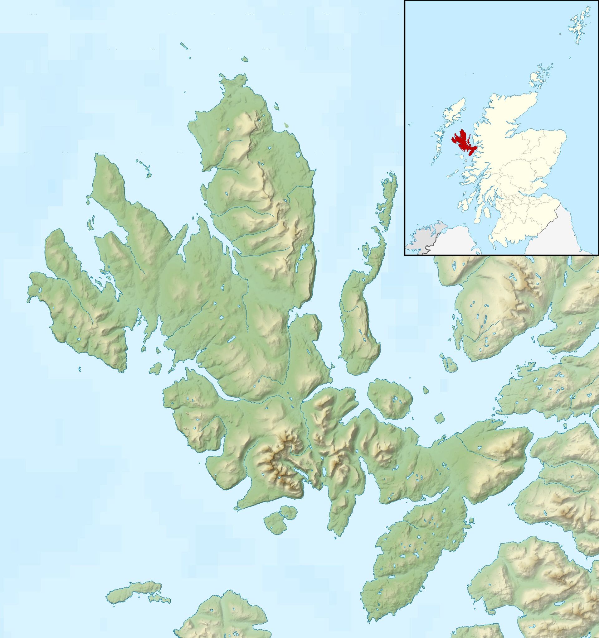 Isle of Skye Fortune Island Location