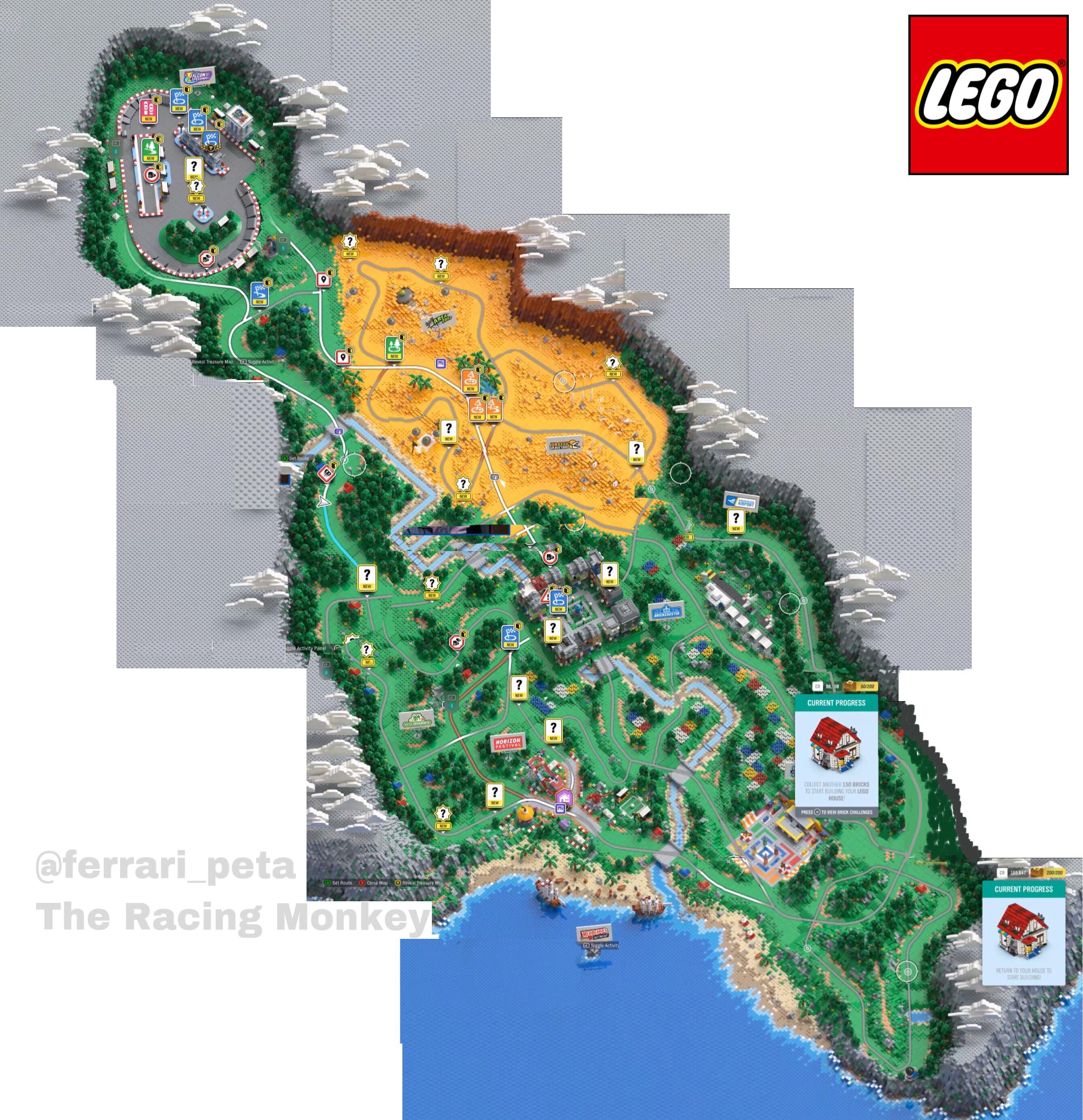 Forza Lego Speed Champions Map